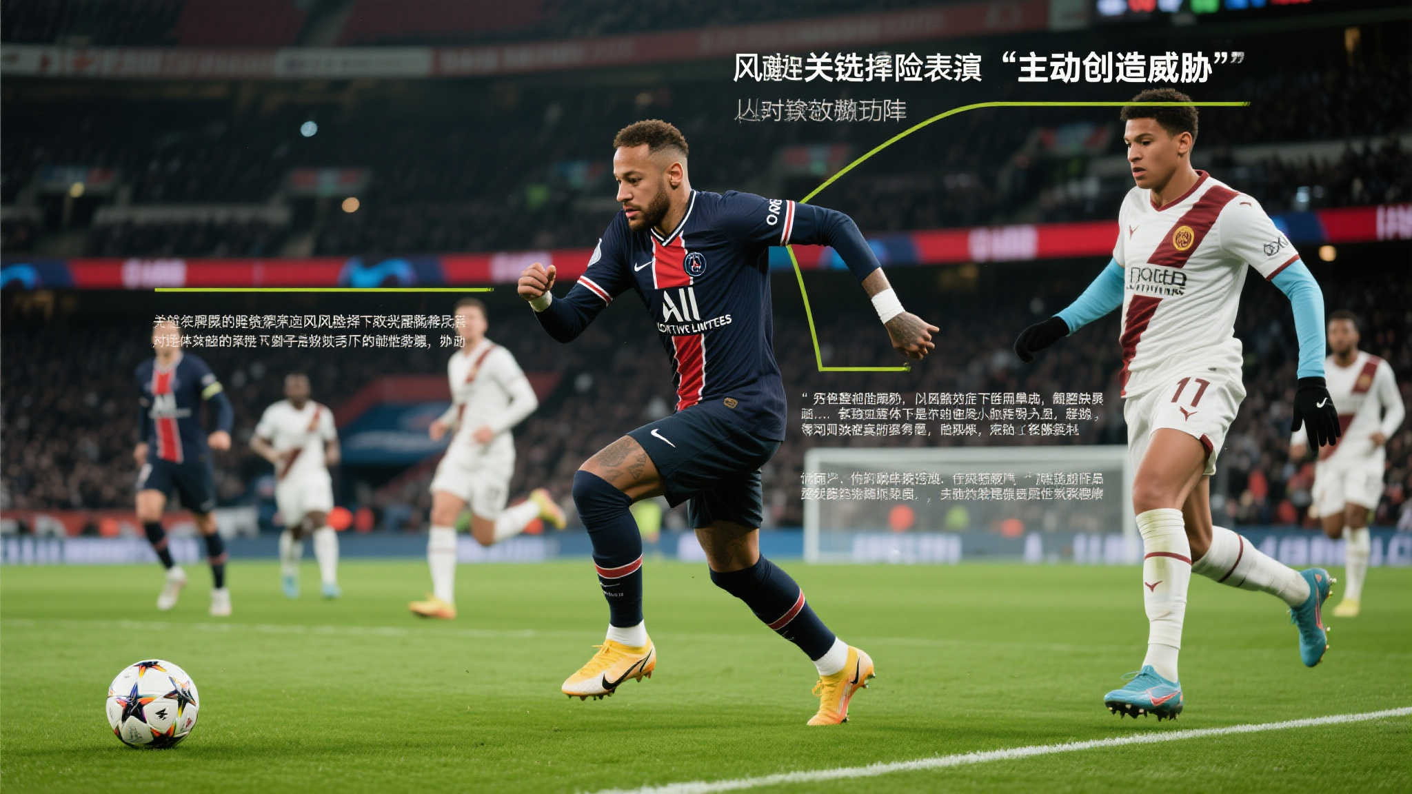 维尼修斯执着彩虹过人再度受挫,无奈撞上对手 可以看出,在关键战术决策上选择风险较大的个人表演行